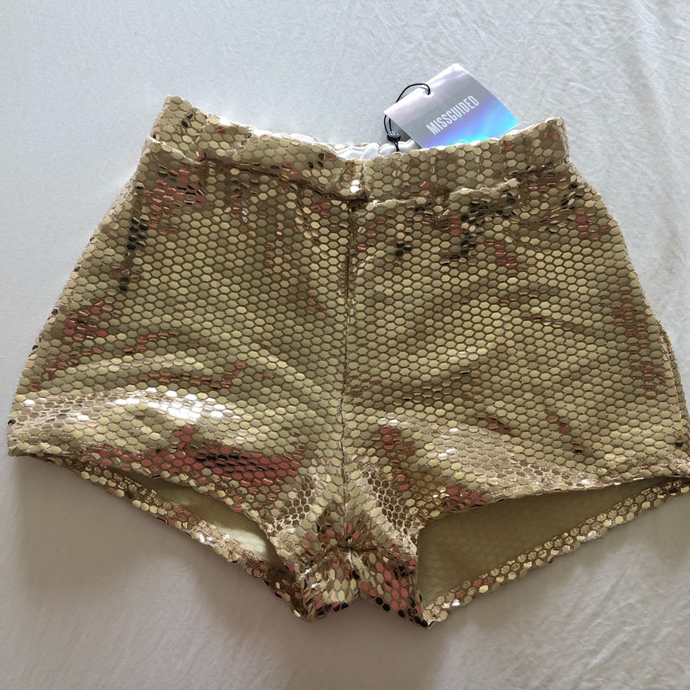 Sequined Roller Shorts